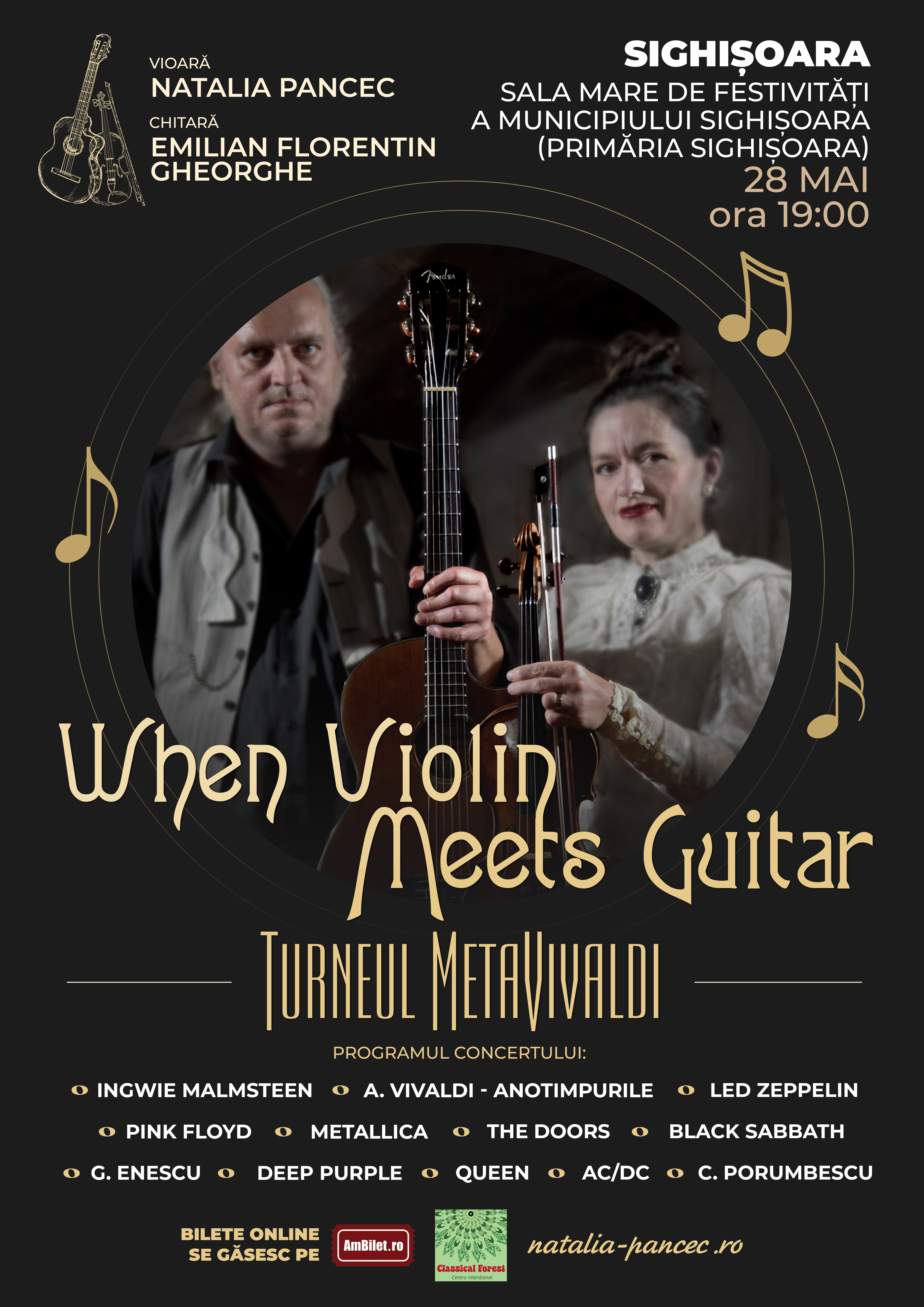Invitație la concert 28 mai 2024